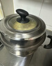 科固（KEGOO）雙層蒸鍋二層蒸籠加厚不銹鋼30cm 燃氣灶電磁爐通用煲湯煮鍋KG102 曬單實(shí)拍圖