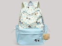 匡睿 書(shū)包初中生雙肩包女2026新款高顏值高中大學(xué)生背包ins可愛(ài)書(shū)包 藍色大號（帶飛行員狗狗掛件） 曬單實(shí)拍圖