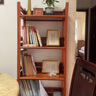三匠名居紅木家具非洲花梨（學(xué)名：刺猬紫檀）書(shū)架書(shū)櫥實(shí)木新中式簡(jiǎn)約置物架展示架茶葉收納架O 單個(gè)：長(cháng)50*寬30*高146cm 曬單實(shí)拍圖