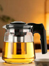 天喜（TIANXI）玻璃茶壺茶水分離泡茶壺大容量加厚高硼硅煮茶壺茶具可加熱泡茶器 曬單實(shí)拍圖