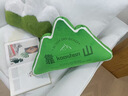美若晨曦新年靠山靠墊批量定制靠枕辦公室福利禮物抱枕禮品工位山形腰靠背 靜山倚翠-靠山靠墊 30cm*50cm 含枕芯 曬單實(shí)拍圖
