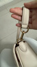 Tory Burch 湯麗柏琦【線(xiàn)上專(zhuān)享】KIRA 小號絎縫翻蓋肩背包女包TB 90456 奶油白 122 OS 曬單實(shí)拍圖