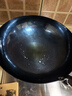 章丘鐵鍋舌尖上的中國手工鍛打物理不粘鍋熟鐵炒鍋無(wú)涂層鐵鍋34cm 曬單實(shí)拍圖