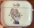 迪士尼（Disney）新款瘋狂動(dòng)物城AirPodsPro3代蘋(píng)果無(wú)線(xiàn)藍牙耳機保護套卡通聽(tīng)歌朱迪尼克第三代適用情侶款透明軟殼 【透明耳機套】朱迪2-38Y AirPods PRO3代（第三代) 曬單實(shí)拍圖