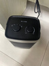 海爾（Haier） 取暖器暖風(fēng)機家用電暖風(fēng)浴室熱風(fēng)機熱風(fēng)扇節能省電電暖器速熱臺式小型電暖氣臥室烤火爐 【強勁暖風(fēng)】臺地兩用HNF-1517A 曬單實(shí)拍圖