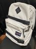 JANSPORT杰斯伯雙肩包男背包書(shū)包女多隔層高中大學(xué)生包 47KX88T 初雪/奶灰白-側袋+隔層 曬單實(shí)拍圖