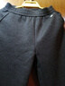 秋芙羅媽媽裝冬季加絨保暖休閑褲中老年女裝50-60歲洋氣高檔毛呢直筒褲 曬單實(shí)拍圖