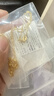 周六福（ZLF）新年禮物  黃金項鏈女款足金5G金長(cháng)O字鏈首飾環(huán)環(huán)相扣 計價(jià) 40+5cm尾鏈 - 2.62g 曬單實(shí)拍圖