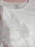 三槍短袖男士T恤圓領(lǐng)100%新疆水柔棉白色短袖打底單件內衣羅紋運動(dòng)衫 天際白+天際白(均為100%棉) XL (175) 【推薦130-155斤】 曬單實(shí)拍圖