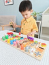JCZS德國品牌嬰幼兒童玩具拼裝積木蒙氏早教拼圖1歲半0到3女孩男2 三合一【數字+水果+套圈】 多功能配對 曬單實(shí)拍圖