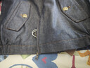 FULL MONTY【G9哈靈頓夾克】男士原色牛仔外套商務(wù)休閑上衣秋冬季 深藍色7701 52 曬單實(shí)拍圖