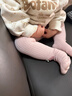 成長(cháng)寄嬰兒打底褲春秋純棉女寶寶小月齡連褲襪連體大屁屁彈力連腳打底襪 曬單實(shí)拍圖