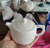 兮元記 羊脂玉瓷茶壺陶瓷功夫茶具白瓷素燒泡茶壺球孔過(guò)濾井欄單壺茶具 素燒羊脂玉瓷凌云井欄壺-禮盒裝 曬單實(shí)拍圖