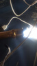 led手電筒強光usb充電超亮遠射小迷你便攜多功能家用燈 充電式（升級3600）大容量土豪金 曬單實(shí)拍圖