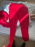 全棉時(shí)代男女保暖套裝【7A抗菌】風(fēng)柔棉柔暖秋衣秋褲套裝馬年本命年紅品 曬單實(shí)拍圖