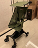 丸丫T2旅行家口袋推車(chē)嬰兒遛娃神器輕便折疊兒童溜娃叢林綠+枕 曬單實(shí)拍圖