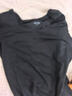 優(yōu)衣庫女裝HEATTECH U領(lǐng)T恤/8分袖保暖衣內衣478934 478936 478934/09黑色 M 曬單實(shí)拍圖