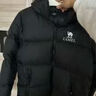 駱駝火山羽絨服男女款城市輕戶(hù)外加厚防寒面包服冬季外套 曬單實(shí)拍圖