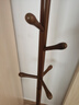 棲音閣實(shí)木衣架落地臥室衣帽架客廳掛衣服架子落地衣架家用立式掛包架 曬單實(shí)拍圖
