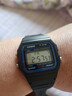 卡西歐casiof91w手表男女復古小方塊小黑表學(xué)生表 F-91W-1 曬單實(shí)拍圖