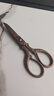 尚言坊茶具配件黑茶白茶普洱茶復古鈦金茶剪刀茶藝茶道茶葉包小剪刀 1復古鈦金鳳剪12*5cm 曬單實(shí)拍圖