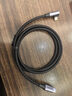 綠聯(lián)（UGREEN） Type-c數據線(xiàn)雙彎頭PD100w快充單彎頭充電線(xiàn)數據線(xiàn)通用蘋(píng)果iPhone17/16/15Mac華為mate60小米手機 【單彎頭丨100W】鋁殼編織 1米 曬單實(shí)拍圖