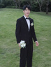 花花公子（PLAYBOY）2025新款新郎結婚訂婚伴郎婚禮禮服西服套裝男士韓版修身休閑西裝 黑色 兩件套【西裝+西褲】+送襯衫+領(lǐng)帶 XL 【建議120-135斤】 曬單實(shí)拍圖