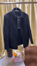 恒源祥2025秋季男士翻領(lǐng)行政夾克外套中年雙面呢含羊毛大衣短款 曬單實(shí)拍圖