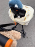 看寶貝（lookbaby）高景觀(guān)嬰兒車(chē)0-6歲用折疊可坐嬰兒推車(chē)遛娃神器溜娃神器 黑彩虹+餐盤(pán)+座墊+遮陽(yáng)蓬 曬單實(shí)拍圖