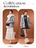 IEF/愛(ài)依服2025冬季新款甜美可愛(ài)減齡少女風(fēng)加絨保暖衛衣中外套 花灰 均碼 曬單實(shí)拍圖