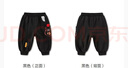 巴拉巴拉兒童加絨長(cháng)褲男女童春季紅色新年拜年服寬松束腳保暖褲 曬單實(shí)拍圖