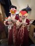 芭米諾漢服女童冬季中國風(fēng)唐裝女孩過(guò)新年裙子冬裝兒童拜年服 裙子 120 曬單實(shí)拍圖