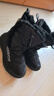 回力兒童雪地靴冬季加絨大棉鞋男女童鞋長(cháng)筒棉靴WBNJS2039 黑色    35 曬單實(shí)拍圖