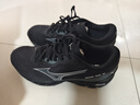 美津濃（MIZUNO）2025新款緩震回彈透氣耐磨競訓運動(dòng)跑步鞋WAVE RC 01/黑色 41 曬單實(shí)拍圖