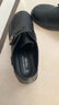 回力媽媽鞋舒適春秋中老年單鞋女鞋新款軟底防滑6070歲皮鞋0123黑色37 曬單實(shí)拍圖