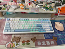 邁從（MCHOSE） G98 V2客制化機械鍵盤(pán)gasket結構三模無(wú)線(xiàn)2.4G/有線(xiàn)/藍牙hifi全鍵熱插拔電競游戲辦公電腦平板 G98 星海藍-白菜豆腐軸V2 曬單實(shí)拍圖