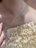 CHOMEL KINSEYS925純銀中古碎碎冰愛(ài)心吊墜項鏈女高級感輕奢小眾七夕情人節禮物 甜蜜告白|S925純銀 項鏈 曬單實(shí)拍圖
