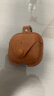 貝意品適用于A(yíng)irPods4保護殼皮質(zhì)Apple耳機4代耳機套二代超薄皮防丟四代男生一體式鎖扣Airpods 4保護套 曬單實(shí)拍圖