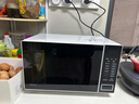 美的（Midea）微波爐平板小型家用多功能 易清潔內膽20升 高效速熱一鍵解凍殺菌除味寶寶菜單 M22J 曬單實(shí)拍圖