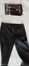 益帛黑色牛仔褲男春季新款韓版潮流修身彈性顯瘦時(shí)尚休閑小腳長(cháng)褲子男 黑色 34 【建議145-155斤】 曬單實(shí)拍圖