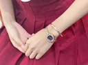 馬克華菲（MARK FAIRWHALE）滿(mǎn)天星女士手表女生款小表盤(pán)職場(chǎng)通勤輕奢十大名表新年禮物送女友 曬單實(shí)拍圖