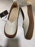Bolomido奢侈高端品牌高檔休閑鞋女士2025秋季媽媽鞋圓頭寬松不累腳單鞋子 米色 40 曬單實(shí)拍圖
