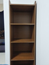 耐賽爾 實(shí)木書(shū)架落地多層置物架窄縫墻角儲物架家用客廳小型書(shū)柜 【實(shí)木芯加貼面】深色七層40x30x182.5 曬單實(shí)拍圖