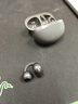 QCY C50 小耳球藍牙耳機耳夾式AI翻譯耳機不漏音骨傳導概念碳纖維振膜云感佩戴通話(huà)降噪長(cháng)續航 學(xué)院灰 曬單實(shí)拍圖