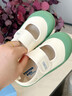 TOPSTAR【新款】?jì)和夹型覂刃浀撞夹變簣@小白鞋寶寶單鞋 米面綠底 26 【內長(cháng)16.5cm 建議腳長(cháng)15.5cm】 曬單實(shí)拍圖