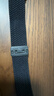 MSSM適用蘋(píng)果手表表帶apple iwatch S11/10/9/8/Se3/Ultra3尼龍編織回環(huán)表帶磁吸【黑色】38/40/41/42 曬單實(shí)拍圖