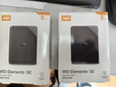 西部數據（WD）移動(dòng)硬盤(pán)2TB USB3.0 SE系列 2.5英寸 機械硬盤(pán) 筆記本電腦外接 外置存儲辦公 大容量家庭存儲 曬單實(shí)拍圖