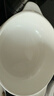 奧美優(yōu)（AOmeiyou）陶瓷雙耳湯碗創(chuàng  )意防燙大碗日式泡面碗大容量湯盆烤碗簡(jiǎn)約白色 曬單實(shí)拍圖