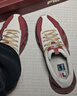 FILA VETTA斐樂(lè )男鞋V頭鞋復古老爹鞋2026新年款紅色時(shí)尚休閑運動(dòng)鞋 泡沫白/葡萄酒紅-WR 43 曬單實(shí)拍圖