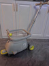 babycare雙子滑板車(chē)兒童滑板車(chē)1-3-8歲多功能寶寶可坐遛娃神器禮物 星屑灰 曬單實(shí)拍圖